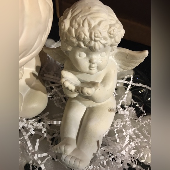 Set of two Vintage Angels - Picture 4 of 14